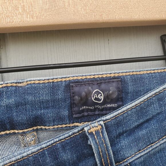 Adriano Goldschmied The Farrah High-Rise Skinny Ankle Women's Size 25R Blue Jean - Picture 3 of 14